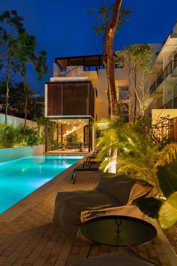 2 Bedbath Private Rooftop & Pool For 6 Tulum Exterior photo